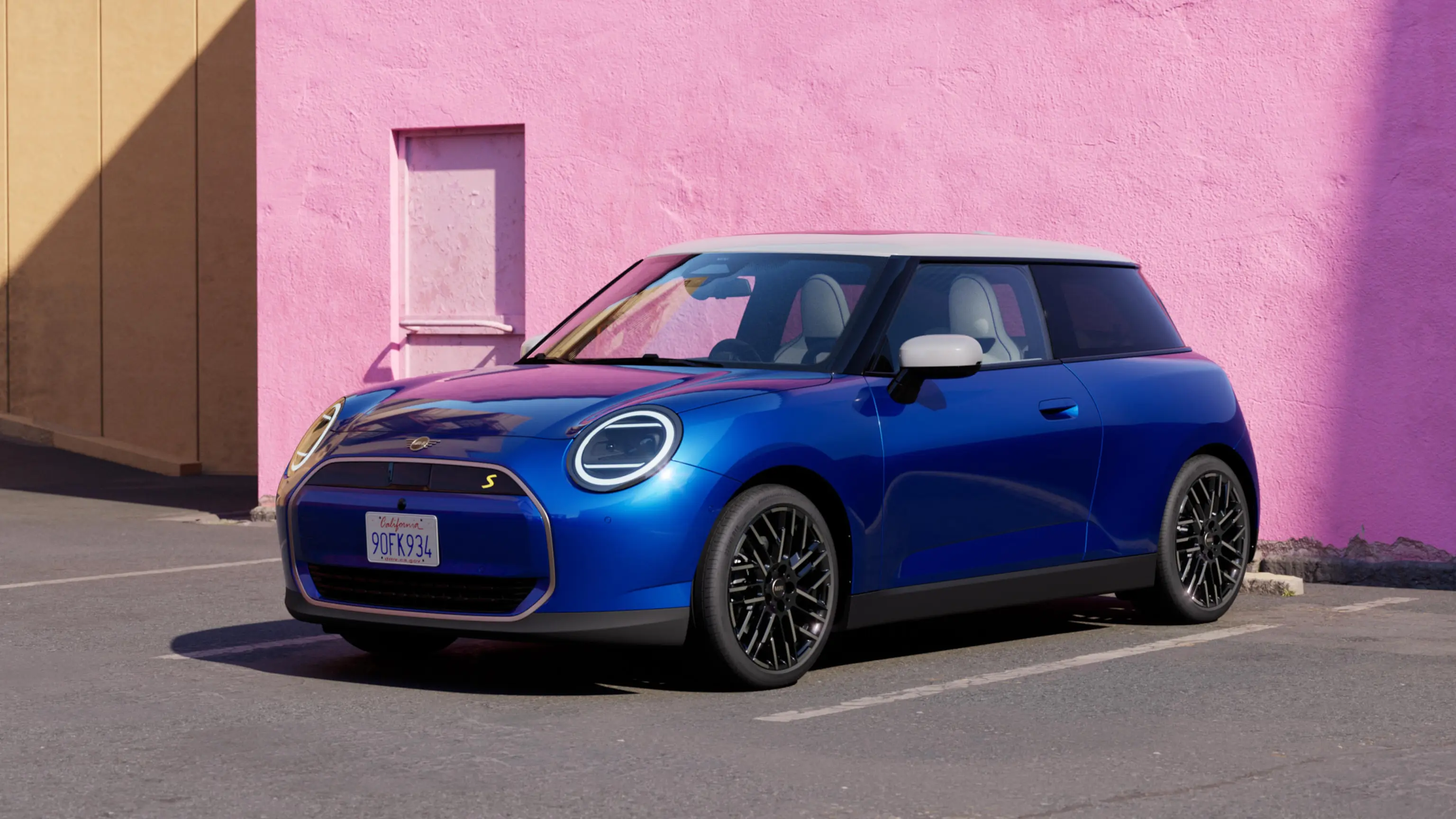All-electric Mini Cooper - modelshelf - heroview