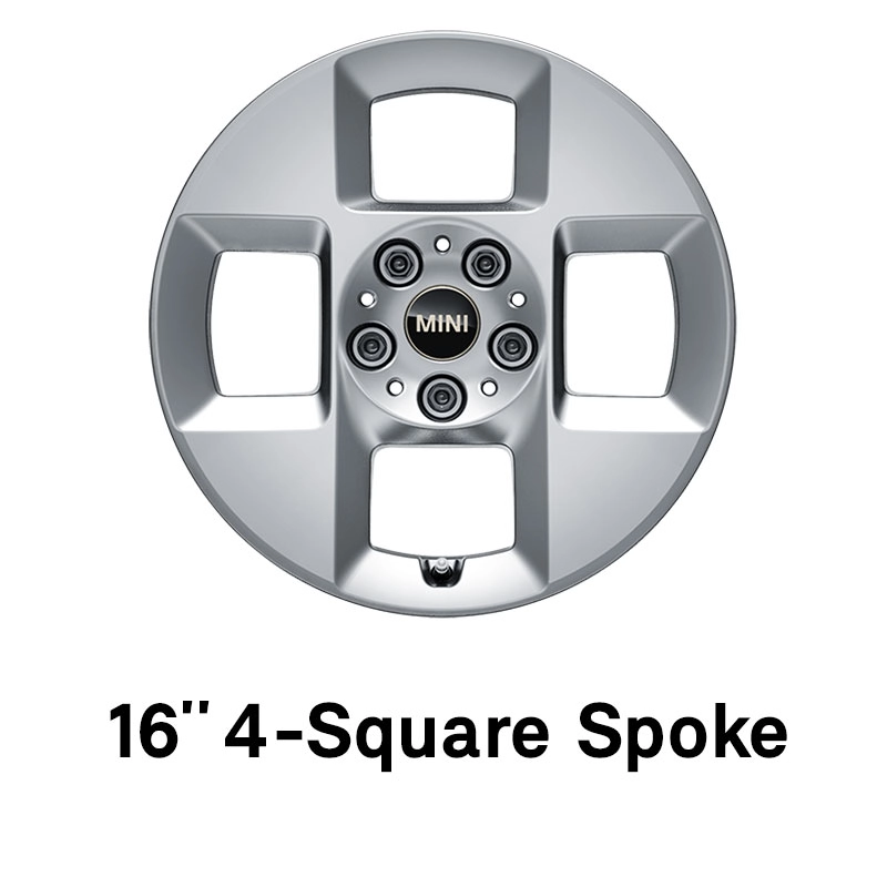 MINI - equipment - 16 inch 4-Square Spoke