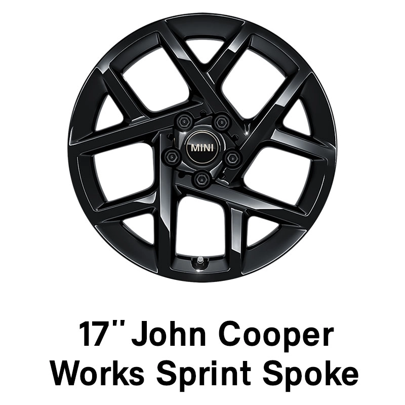 MINI - equipment - 17 inch JCW Sprint spoke black