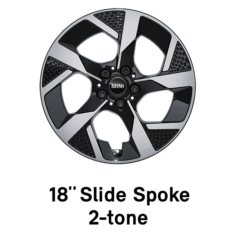 MINI - equipment - 18 inch slide spoke 2-tone