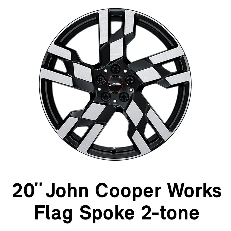 MINI - equipment - 20 JCW flag spoke 2-tone