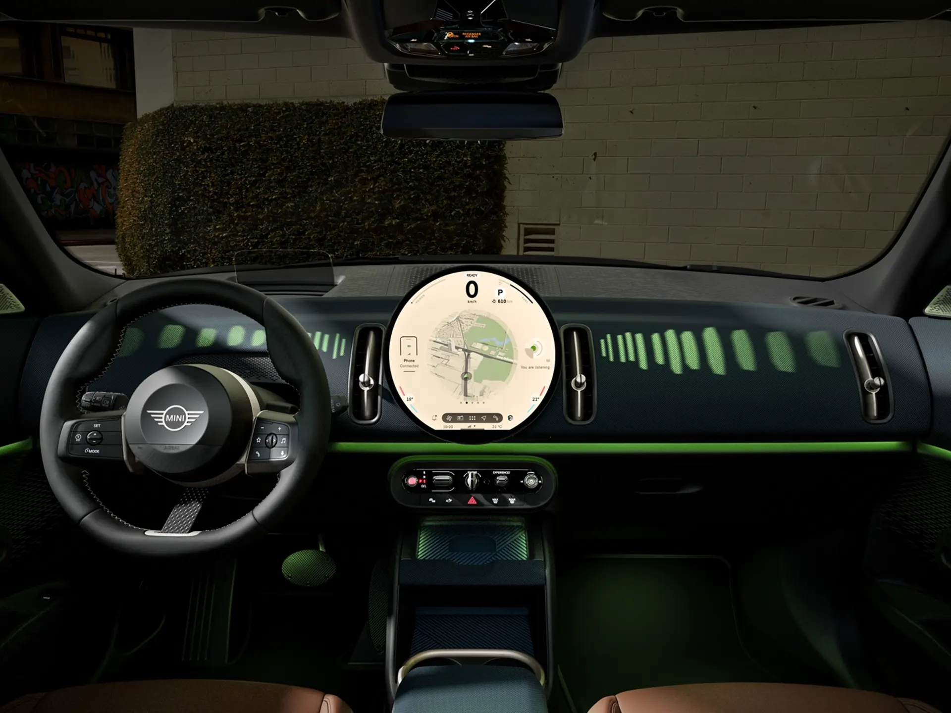 MINI Countryman - interior - oled modes