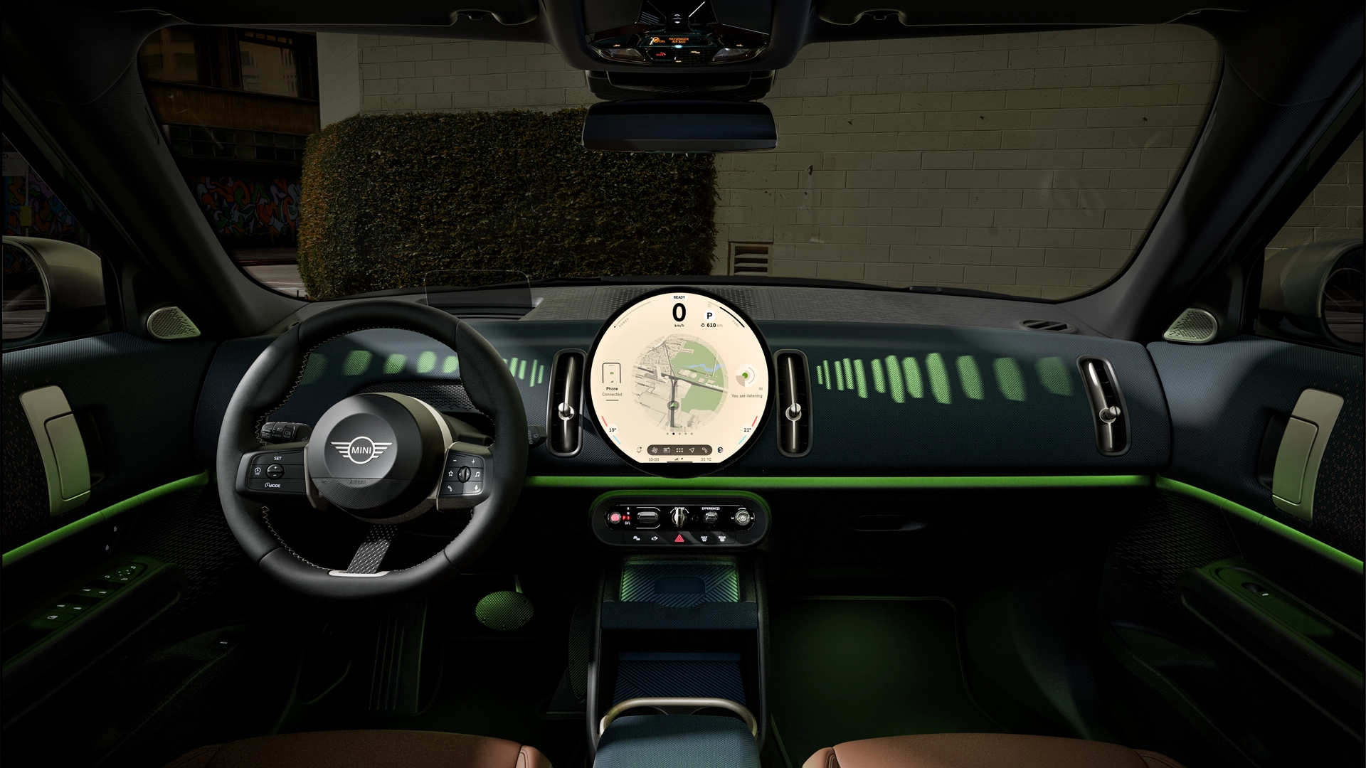 MINI Countryman - interior - oled modes