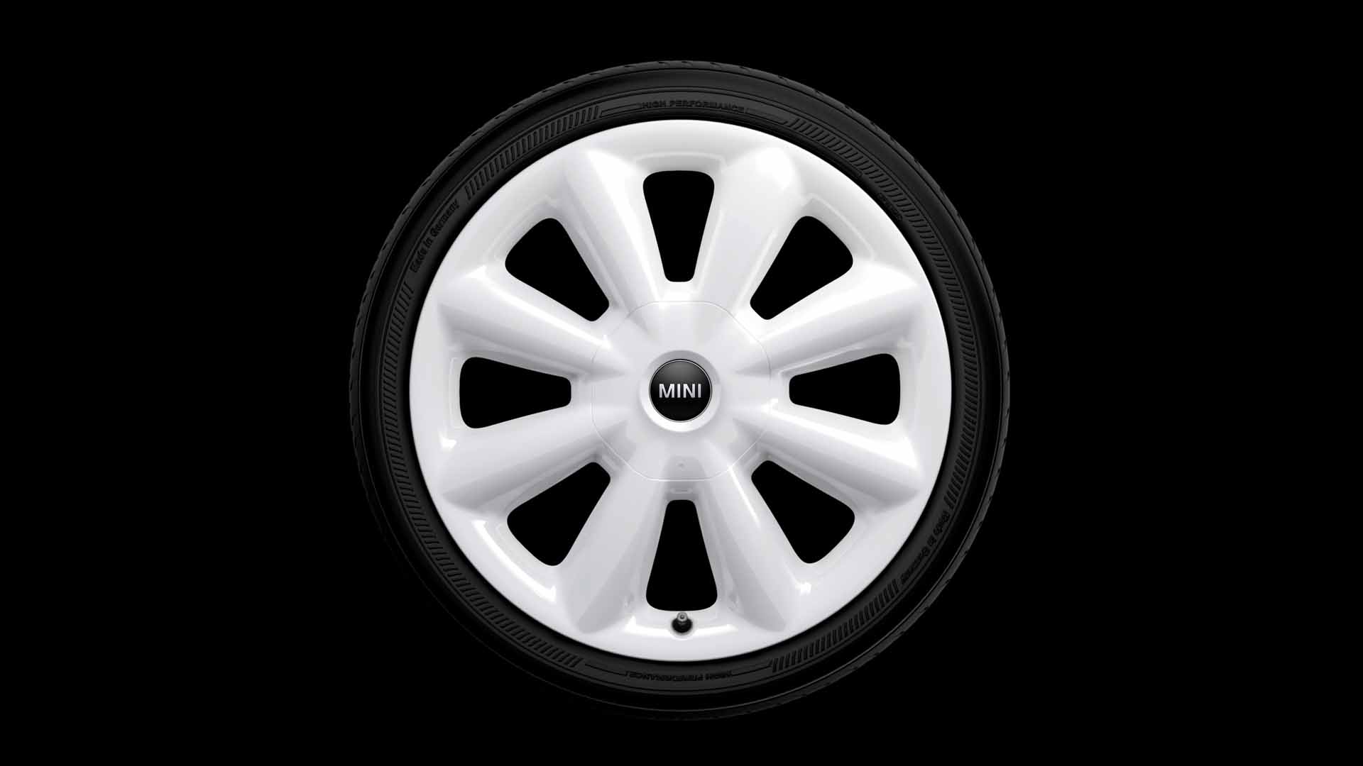 Light alloy wheel Cone-spoke style 507 in Aspen White