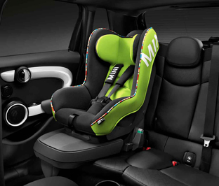 MINI Junior Seat Group 1 in Vivid Green design