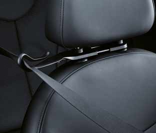 Seat belt 2025 holder headrest