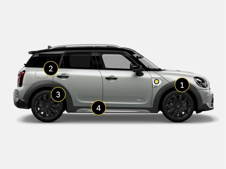 MINI Electric – motor – powertrain and chassis